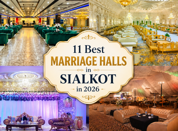 Best Marriage Halls in Sialkot for weddings and receptions in 2026