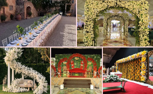 ASI Event Planner wedding decoration services in Sialkot offering affordable stage décor, lighting, and wedding venue styling.