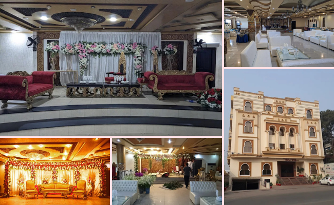 Hilton City Sialkot modern marriage hall with contemporary interiors and city-center wedding venue