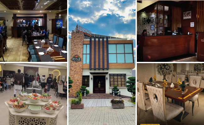 Grace Family Restaurant in Sialkot offering a clean, family-friendly environment suitable for couple dining.