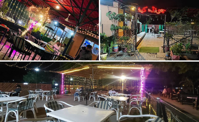 Chawinda Cafe in Sialkot featuring a peaceful café atmosphere for couples looking for a quiet dining experience.