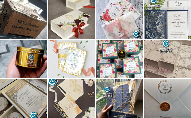 Creative Avenue wedding invitation cards in Sialkot – best wedding invitation cards in Sialkot
