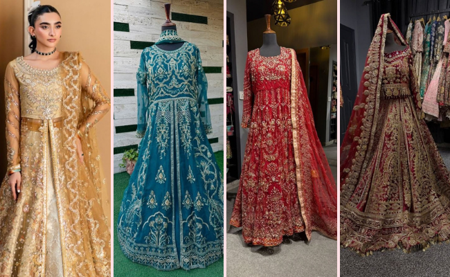 BLUSH BY IQRA SIALKOT bridal dresses on rent shop offering wedding outfits for brides in Sialkot