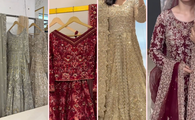 Closet Pakistan bridal and formal wedding outfits available from a large rental collection
