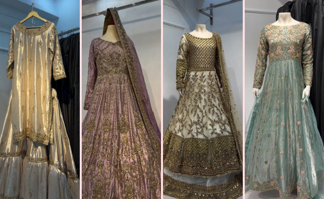 Dulhan Zari House bridal dresses sherwanis and wedding wear available for rent in Pakistan